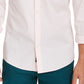 Michael Kors Men's Classic Solid Stretch Shirt Pink Size Small