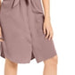 Alfani Women's Tie Front Shirtdress Pink Size 6 Petite