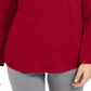 Karen Scott Women's Cotton Cable Knit Sweater Red Size X-Large