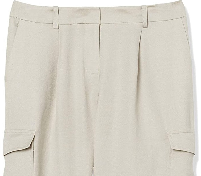 Calvin Klein Women's Straight Leg Pant Brown Size 4