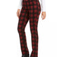 Charter Club Women's Petite Plaid Lexington Jeans Black Size 2 Petite
