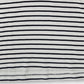 Style & Co Women's Hoodie Striped Lace Up Pullover Blue Size Large