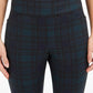 Charter Club Women's Plaid Pull-On Pants Green Size 16