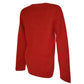 DKNY Women's Metallic-Threaded Embellished Sweater Red Size Small