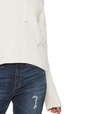 American Rag Women's Juniors'' Chenille Hoodie Beige  Size X-Large