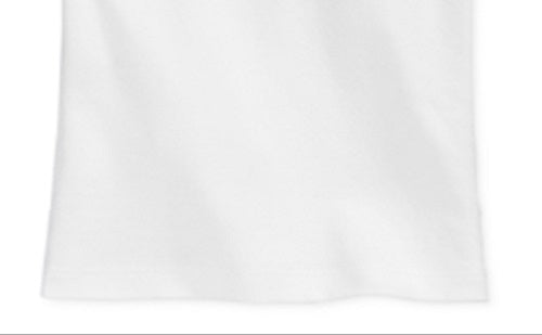 Nautica Girl's Interlock Polo Shirt White Size Medium