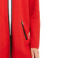 Charter Club Women's Milano Cotton Open-Front Cardigan Red Size Medium
