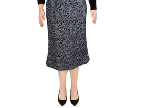 Ralph Lauren Women's Sharlene Velvet Lace Cocktail Dress Black Size 10