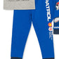 Nickelodeon Little Boy's 3 Pc Paw Patrol Hoodie T-Shirt & Joggers Set Blue Size 7