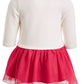 First Impressions Kid's Baby Girls Bow & Tulle Tutu Dress Red Size 6