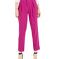 Bar III Women's High-Rise Pleated Pants Pink Size 4