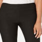 Charter Club Women's Cambridge Skinny Pull on Tummy Control Pants Black Size 14