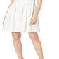 Vince Camuto Women's Bow Neck Fit & Flare Dress White Size 8