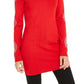 INC International Concepts Women's Petite Medallion-Sleeve Tunic Medium Red Size PS