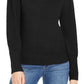 Style & Co Women's Puffy Sleeve Sweater Black Size Large