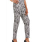 JM Collection Women's Printed Pull-On Pants  Black Size XX-Large