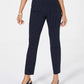 Charter Club Women's Petite Pinstriped Pull-On Pants Bright Blue Size 6 Petite