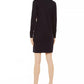 Tommy Hilfiger Women's Quarter-Zip Sweater Dress Blue Size X-Small