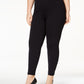 Alfani Plus Size Ponte-Knit Leggings Black Size 4X