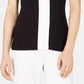 INC International Concepts Women's Petite Colorblocked Tank Top Black Size Petite Small