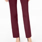 JM Collection Women's Tummy Control Curvy Fit Pants Cherry Pie Size 2 Petite