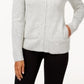 Karen Scott Women's Zip-Front Cardigan White Size X-Small