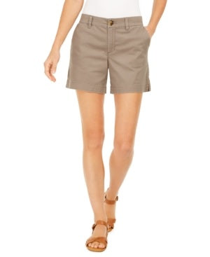 Style & Co Women's. Chino Shorts GreySize 14