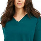 Style & Co Women's V-Neck Tunic Sweater Blue Size Large