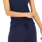 Style & Co Women's Petite Lace-Trim Tank Top -Blue Size PL