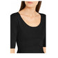Alfani Women's Handkerchief Hem Sweater Black Size X-Large