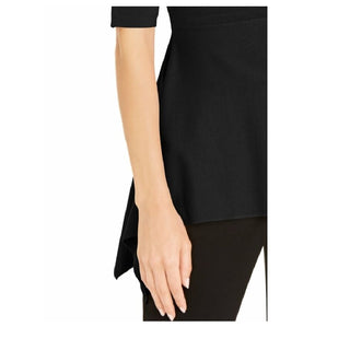 Alfani Women's Handkerchief Hem Sweater Black Size X-Large