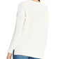 Rachel Roy Women's Textured Long Sleeve Crew Neck Sweater Natural Size XX-Large