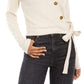 Hippie Rose Junior's Plush Surplice Ribbed Top Brown Size Small