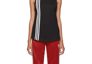 Adidas Women's Tank Top Fitness Running Black Size Small