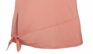 Nike Women's Dry Side Tie Training Top Pink Size X-Large