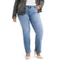 Levi's Women's Trendy Plus Classic Straight Leg Jeans Blue Size 20W