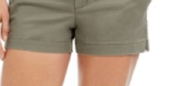 Style & Co. Women's Chino Shorts Green Size 16