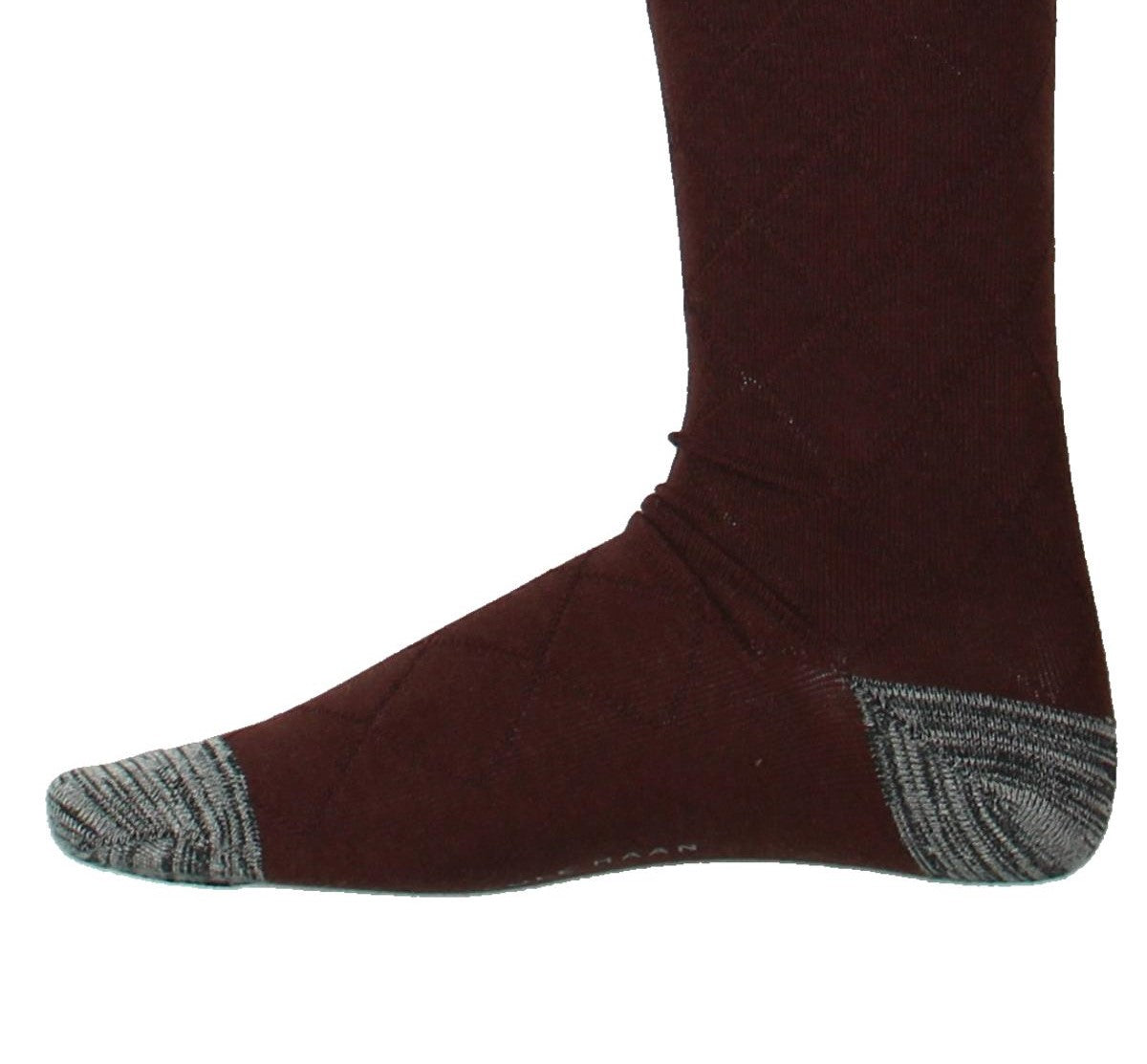Cole Haan Men's Diamond Trouser Dress Socks Brown Size 7-12
