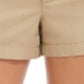 Style & Co. Women's Chino Shorts Brown Size 18