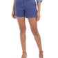 Style & Co Women's Chino Shorts Blue Size 18