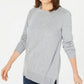 Karen Scott Women's Crewneck Long Sleeve Sweater Gray Size X-Small