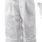 Lauren Madison Boy's Satin Christening Outfit with Hat and Tie White Size 6-9MOS