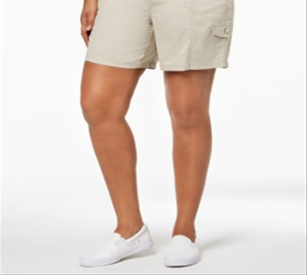 Style & Co Women's Shorts Brown Size 24W