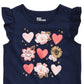 Epic Threads Toddler Girl's Hearts Print T-Shirt Blue Size 2T