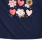 Epic Threads Toddler Girl's Hearts Print T-Shirt Blue Size 2T