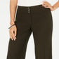 Style & Co Women's Stretch Wide-Leg Pants Green Size 10