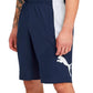 Puma Men's 10 Training Cat Shorts Blue Size Medium