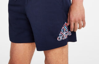 adidas Men's 7 Essentials Americana Jersey Shorts Blue Size XX-Large