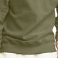 Champion Men's Powerblend Standard Fit Logo Print Fleece Sweatshirt Green Size Large