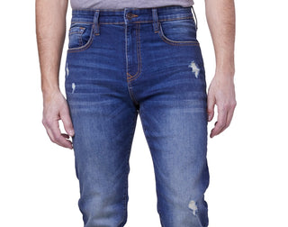 Lazer Men's Straight Fit Jeans Blue Size 31X32